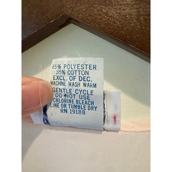 Vintage Nightgown Women’s Small Embroidered Short Sleeves Made In USA Trad Wife - Picture 8 of 8